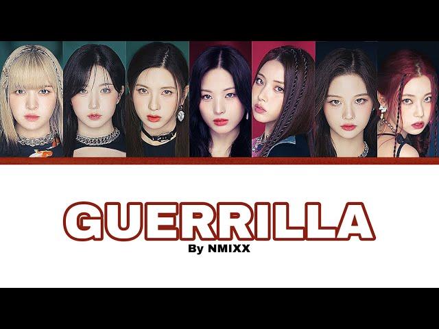 How would NMIXX sing "Guerrilla" by ATEEZ | Color Coded Lyrics