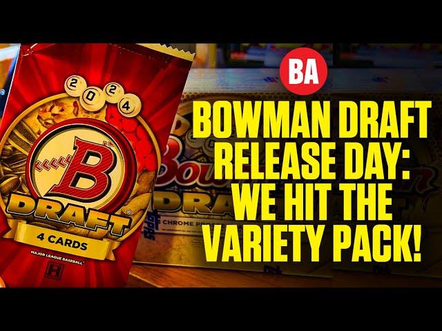 2024 Bowman Draft Release Day: We Hit The Variety Pack That Only Comes In Every 50 Boxes!