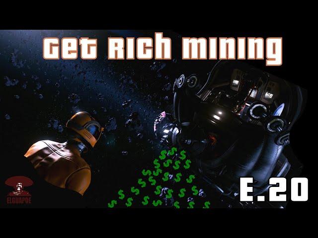 ELGUAPOE Star Citizen Mining watching SCL and ISC EP. 20  | Solo Mole Master | Quantanium Kingpin