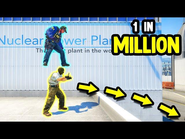 1 in a 1,000,000 RARE MOMENTS! - CS:GO BEST ODDSHOTS #681