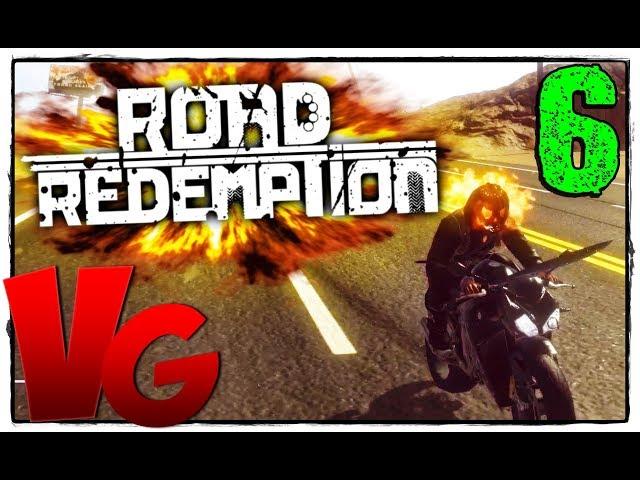 Road Redemption 2017  прохождение [60Fps Ultra] #6 - Новый мотик, Ниндзя идет за вами!