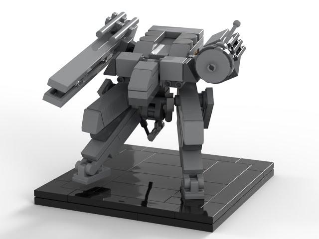 Lego Metal Gear Rex Nano レゴでメタルギア