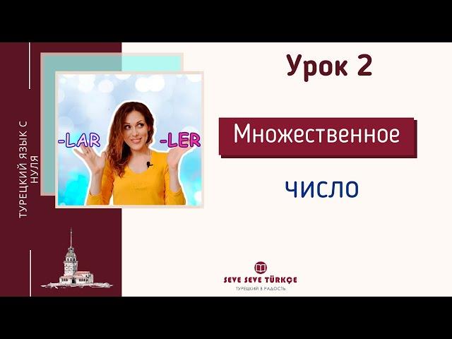 Урок 2.  Множественное число в турецком языке. Турецкий с нуля