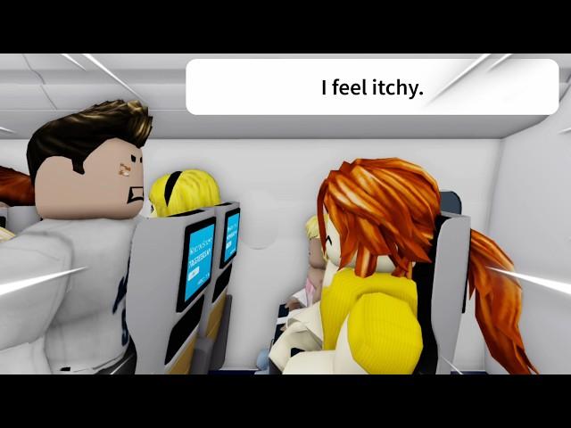 A PASSENGER WAS SICK ON MY FLIGHT *Cabin Crew Simulator Ep18* | roblox