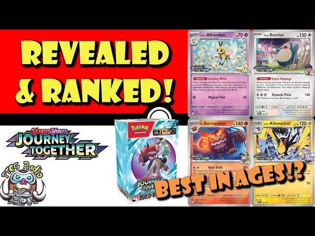 Journey Together PreRelease Promos Revealed and Ranked! Best in Years! (Pokémon TCG News)