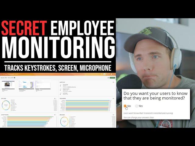 Employee Monitoring App Tracks Keystrokes, Microphone, and Screens without you knowing.