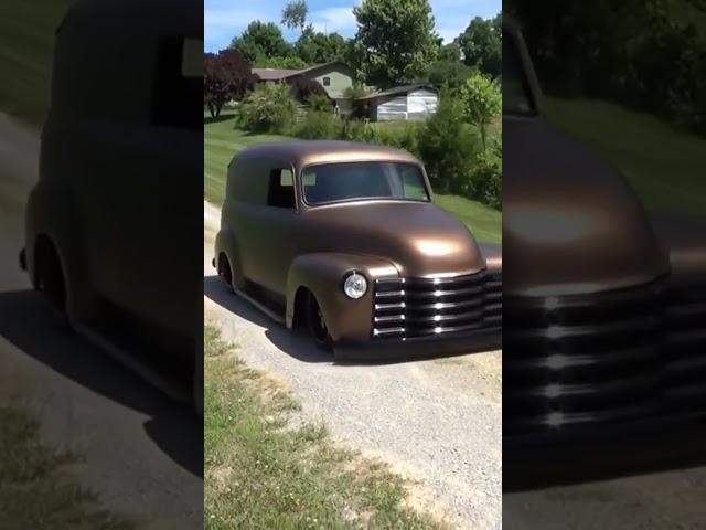1947 Chevy Panel  Street Truck Street Rod Cruising Low
