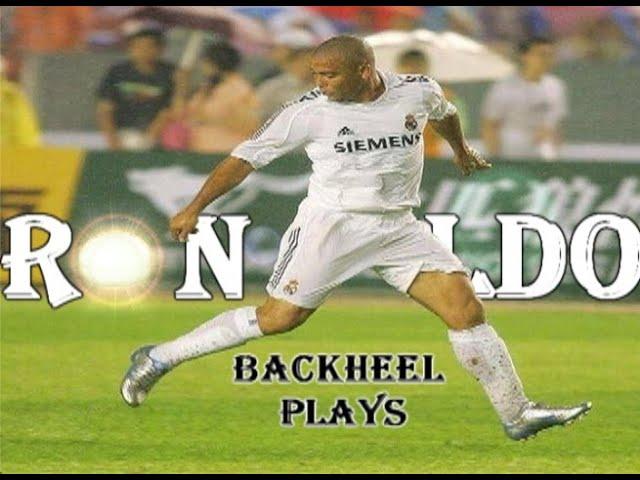 Ronaldo  Magical Backheel Plays  By Beeko™