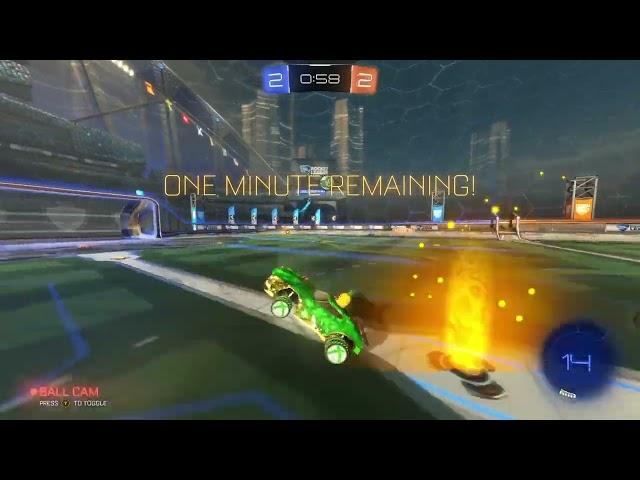 back at Rocket League. also this happened 