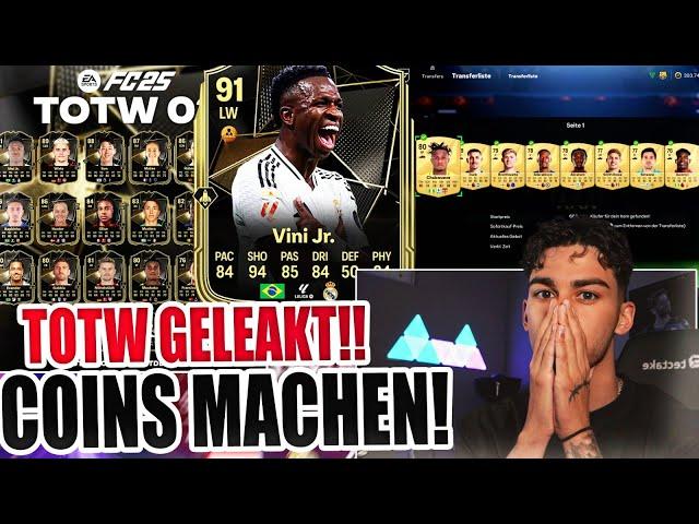 KOMPLETTES TOTW GELEAKT!! MIT DER (FLIPPING) METHODE JEDEN TAG VIELE COINS MACHEN EA FC 25