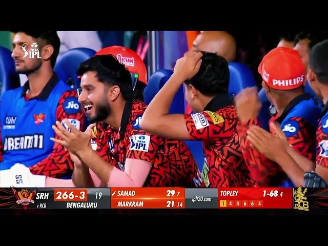 Highest score in IPL: Sunrisers Hyderabad vs Royal Challenges Bangalore | IPL 2024 Highlights 1080