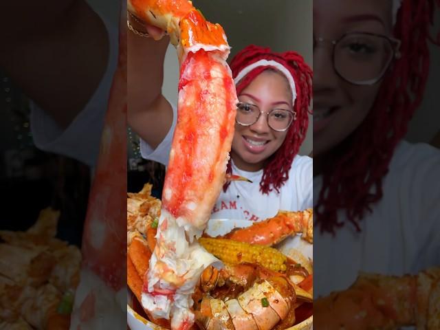 Huge King Crab | Seafood Boil Mukbang  #mukbang #asmr