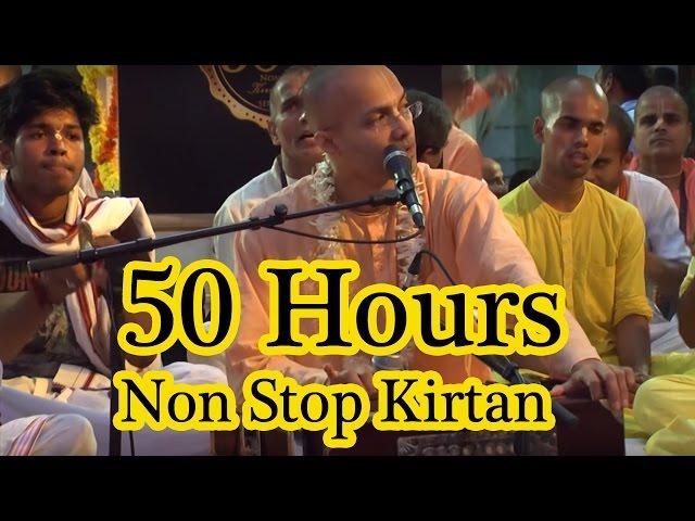 Hare Krishna Kirtan by Akincana Krishna Prabhu on Day 1 of ISKCON Juhu 50 hours Non Stop Kirtan 2016