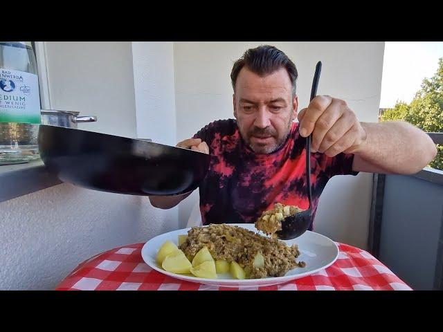 Hackfleisch-Schmorkohl Pfanne mit Kartoffeln /Schichtkohl/