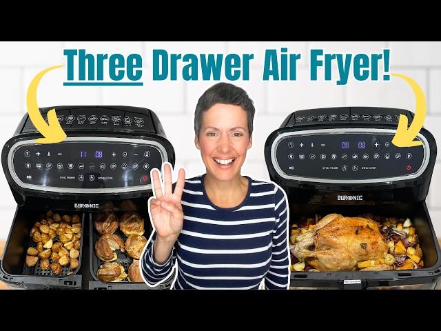 Duronic AF34 - Single AND dual drawer AIR FRYER