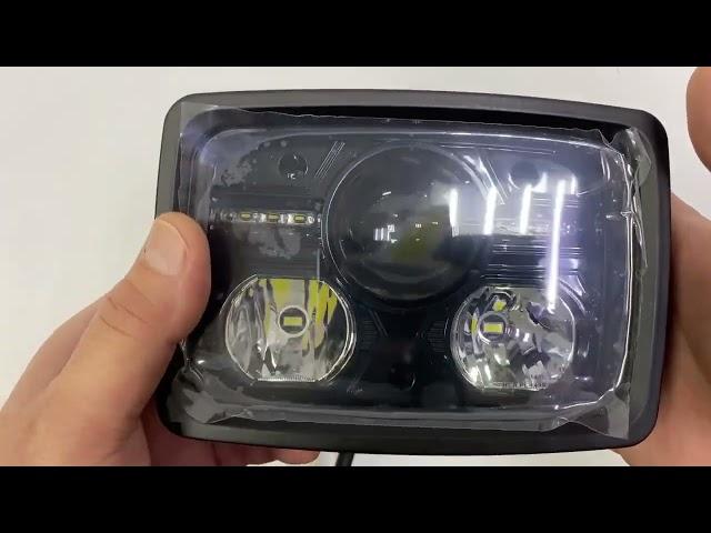 LED headlights additional light 192 W high/low