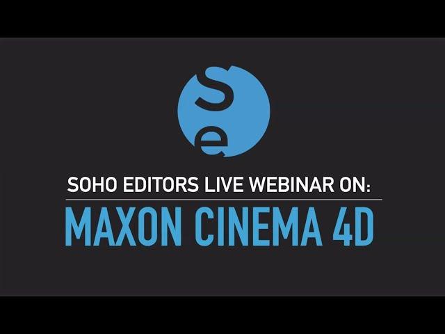 Creating Your Own Content in Maxon's Cinema 4D - Free Webinar