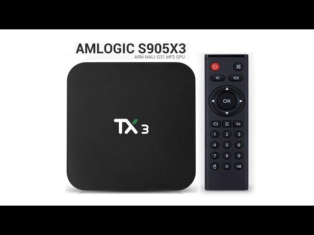 Tanix TX3 Android 9.0 Amlogic S905X3 TV set-top box / Box TV Tanix TX3 S905X3