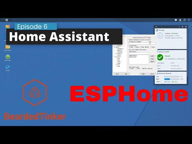 ESPHome in Docker for Home Assistant on Synology - #007