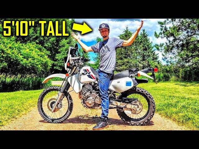 Why Shorter Riders Should Reconsider the XR650L | Lowered XR vs DR & KLR