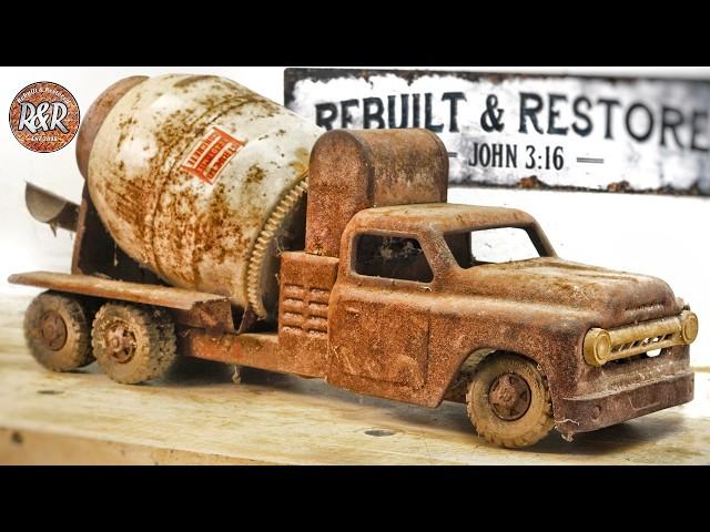 1950s Structo Concrete Truck Restoration