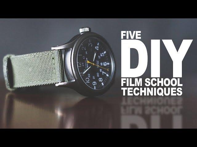 5 GENIUS DIY Filmmaking HACKS that will SAVE YOU MONEY