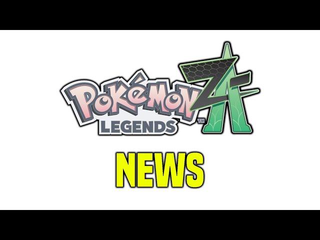 Pokemon Legends Z-A HUGE NEWS!