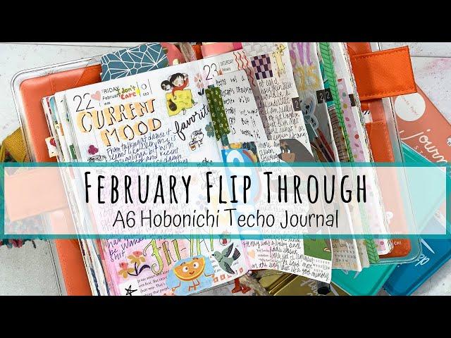 Hobonichi A6 Creative Journal Flip Through + Most Used Journaling Supplies