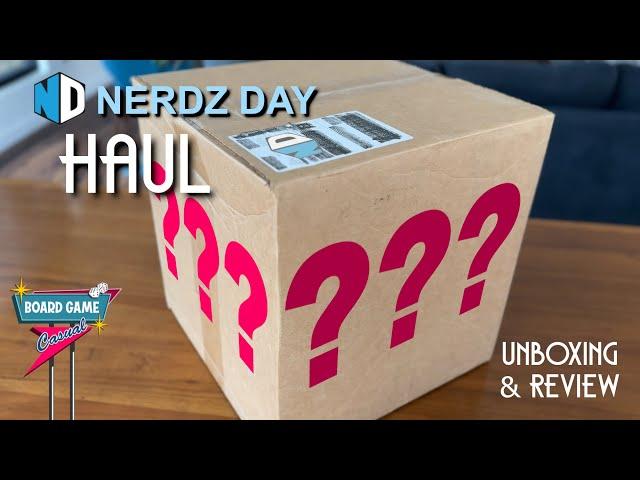 Nerdz Day Haul! - Everything You Need to Know (Unboxing & Review)