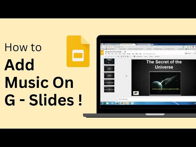 How To Add Music To Google Slides !