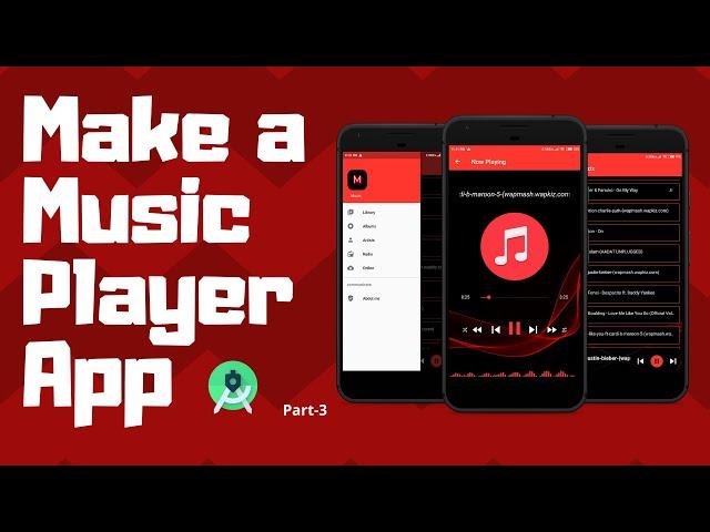 Make a Music Player App | Part-3 | Android Project