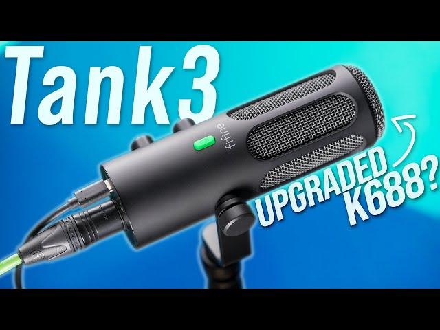 FiFine Tank3 USB/XLR Mic Review & Test (vs Røde PodMic USB, Shure MV7, Q9U, K688, PD200X & more!)