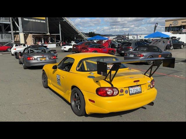 Miata Reunion at Sonoma Raceway 2024!