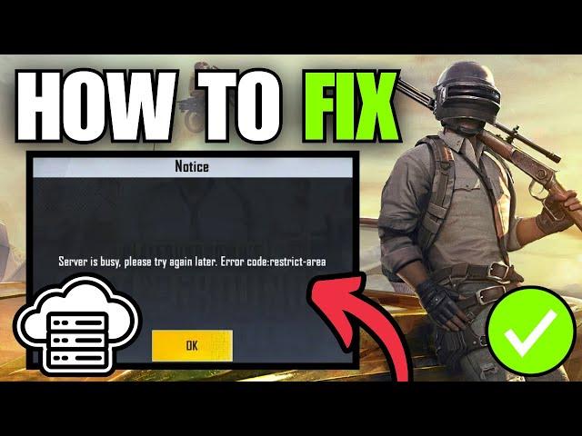 How To Fix Server Is Busy PUBG Mobile (Please Try Again Later)