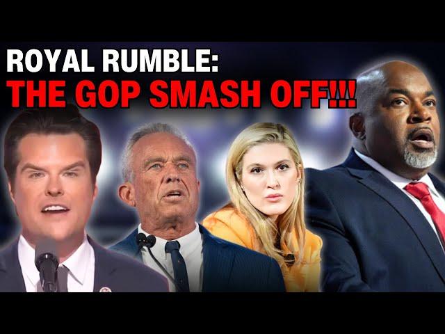 The REPUBLICAN Royal Rumble of AFFAIRS, scandal, and NASTINESS | democracy-ish LIVE