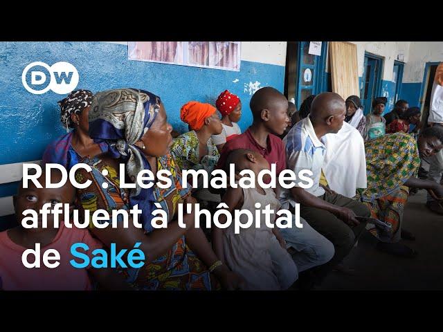 RDC : les malades affluent à l'hôpital de Saké