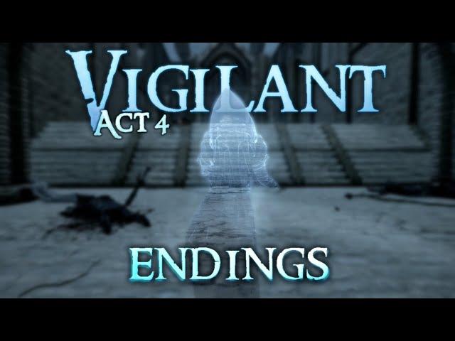 Vigilant SE: Act 4 - ALL ENDINGS WALKTHROUGH! - Skyrim SE Mod Walkthrough - Ace