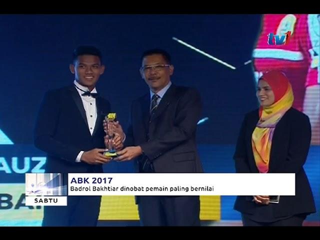 ABK 2017 – BADROL BAKHTIAR DINOBAT PEMAIN PALING BERNILAI [23 DIS 2017]