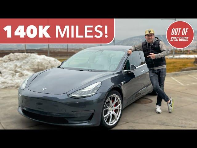 This Tesla Model 3 Has 142,000 Miles And It's Still Doing Great!