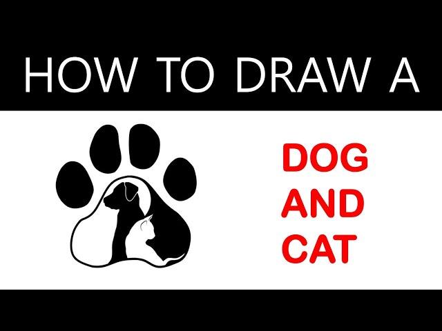 Dog and Cat  / Drawing / Pen Sketchs / AAARTWORKS / AELOORI ABHILASH / Narsingi