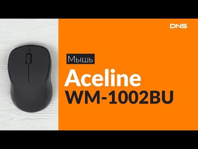 Распаковка мыши Aceline WM-1002BU / Unboxing Aceline WM-1002BU