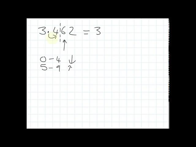 Rounding Decimals to 1dp