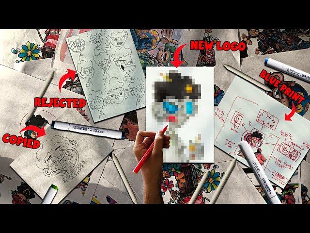 Creating a New Logo | Epic  Drawing, Creative Process