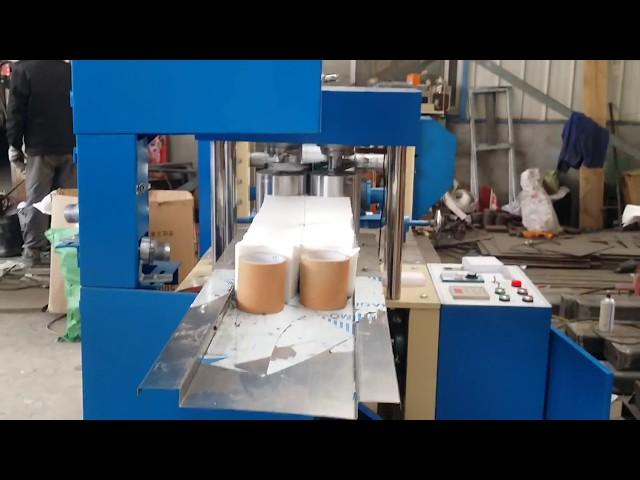 210mm x 210mm napkin paper making machine testing run