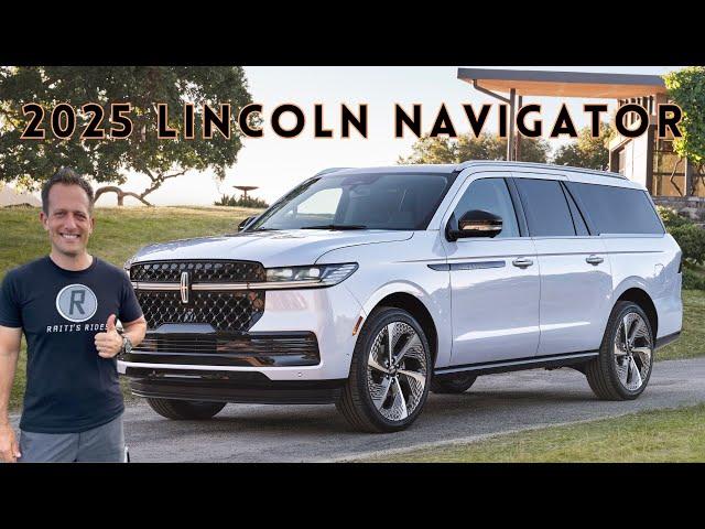 Is the 2025 Lincoln Navigator the BEST new full size luxury SUV?