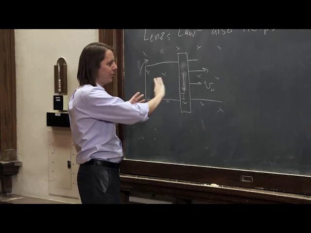 PHYS 102 | Lenz's Law 1 - Energy and Lenz's Law