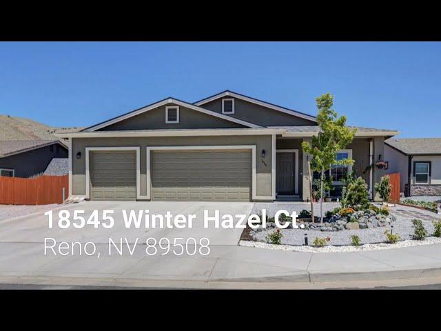 18545 Winter Hazel Ct  Reno, NV 89508 | Nevada Homes for Sale