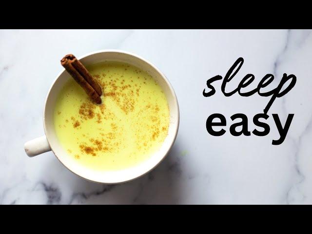 Golden Milk Turmeric Recipe for Sleep (Vegan Option)