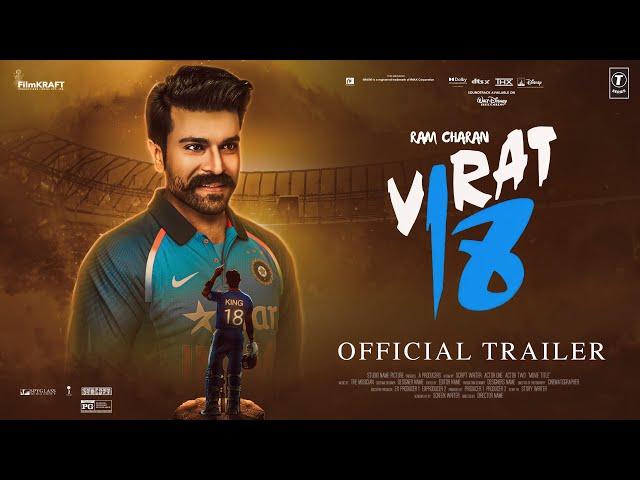 Virat Kohli: Jersey No.18 - Official Trailer | Ram Charan | Motion Fox Pictures