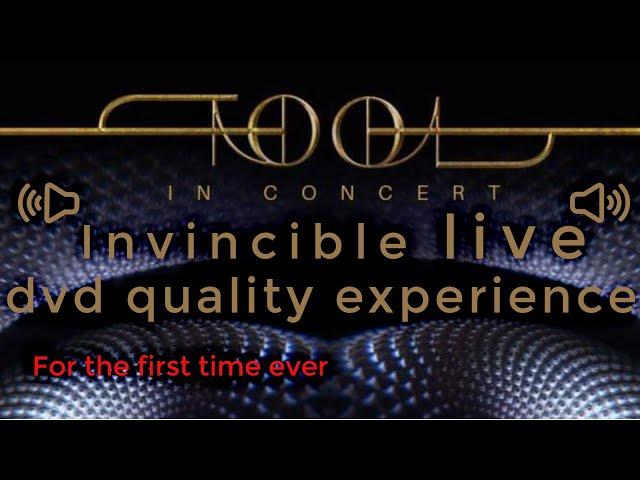 INVINCIBLE remastered TOOL NON-EXISTENT DVD 2020